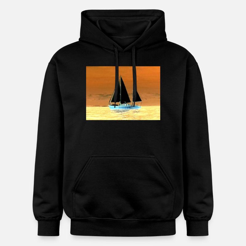 Ho bateau - Sweat à capuche Softstyle® Gildan Unisexe - noir