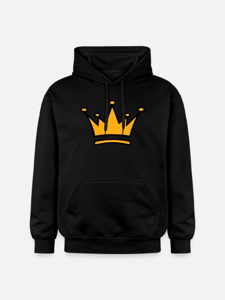 KRONE - Gildan Unisex Softstyle® Midweight Hoodie - Schwarz