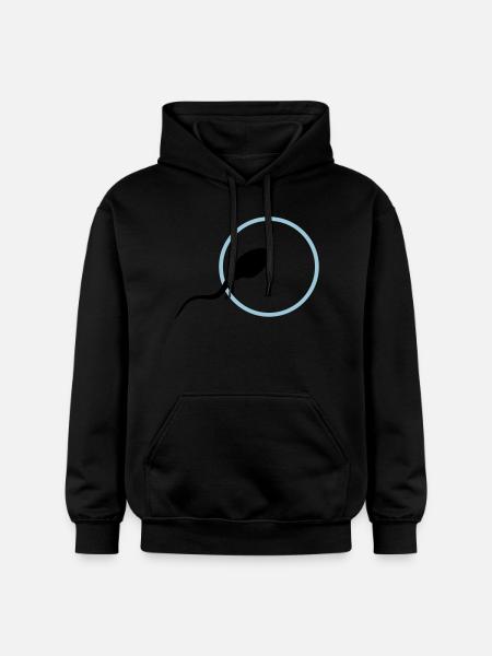 sperm3 - Gildan Unisex Softstyle® Midweight Hoodie - Schwarz