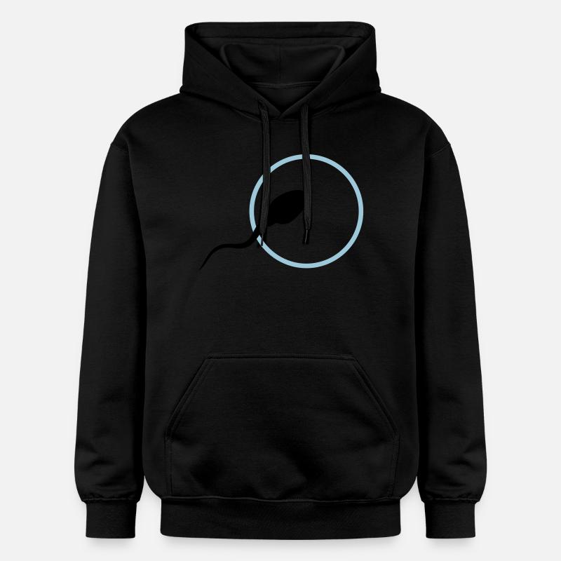 sperm3 - Sweat à capuche Softstyle® Gildan Unisexe - noir