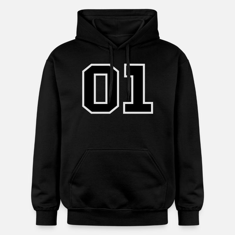 01 sheriff - Sweat à capuche Softstyle® Gildan Unisexe - noir