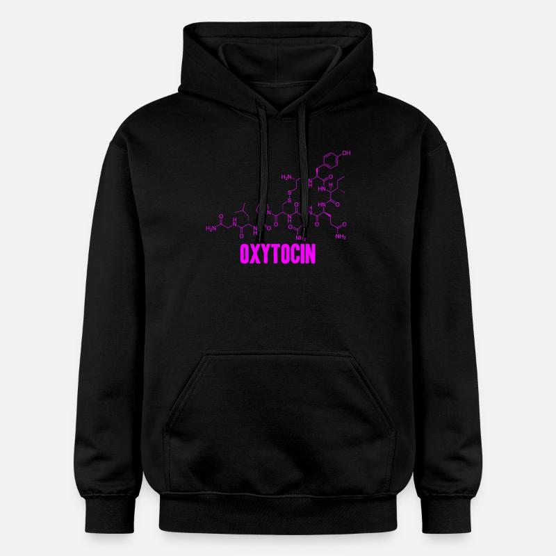 ocytocine - Sweat à capuche Softstyle® Gildan Unisexe - noir