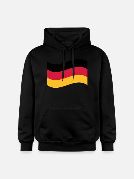 Deutschland - Gildan Unisex Softstyle® Midweight Hoodie - Schwarz