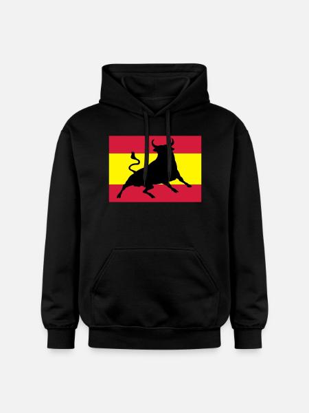 Viva España - Gildan Unisex Softstyle® Midweight Hoodie - Schwarz