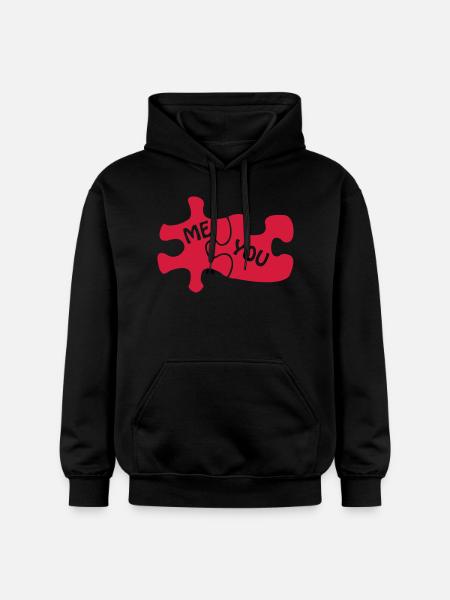 puzzle2 - Gildan Unisex Softstyle® Midweight Hoodie - Schwarz