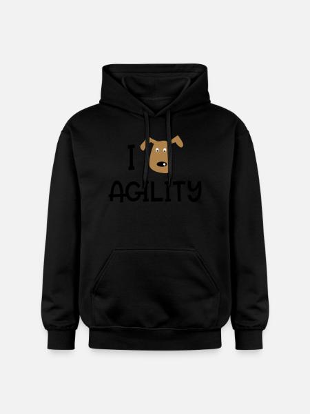 AGILITY - Gildan Unisex Softstyle® Midweight Hoodie - black