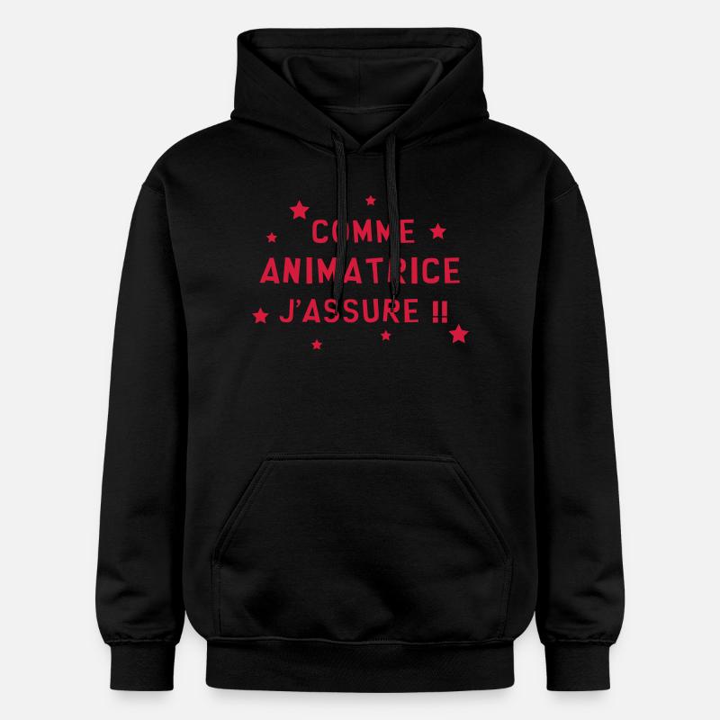 Animateur / Animatrice / Animation / Vacances - Sweat à capuche Softstyle® Gildan Unisexe - noir