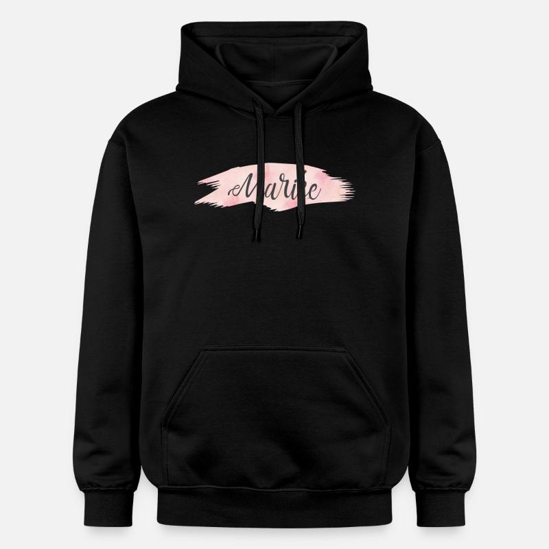 mariée - Sweat à capuche Softstyle® Gildan Unisexe - noir