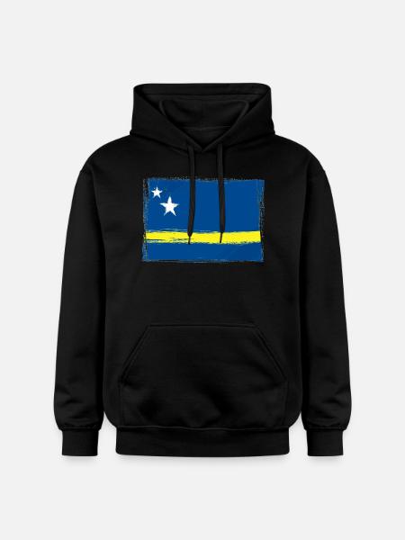 Curacao - Gildan Unisex Softstyle® Midweight Hoodie - black