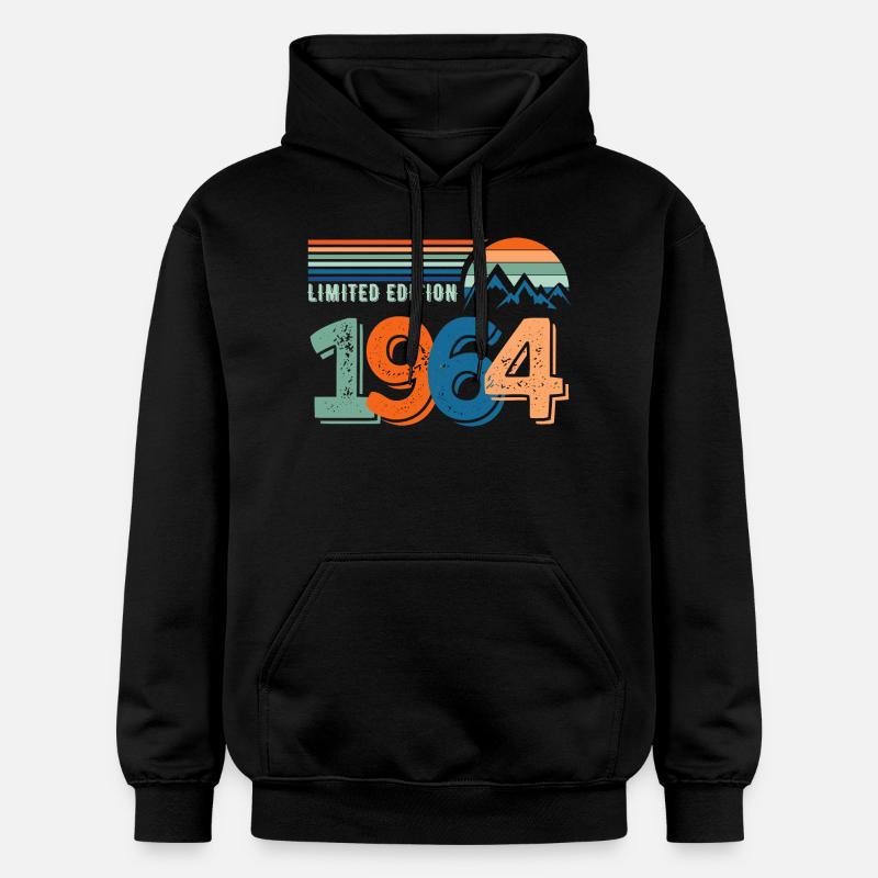 Limited edition 1964 - Sweat à capuche Softstyle® Gildan Unisexe - noir