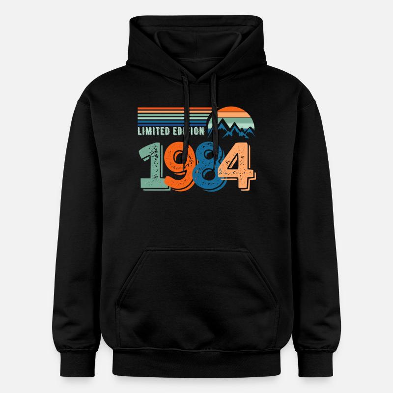 Limited edition 1984 - Sweat à capuche Softstyle® Gildan Unisexe - noir
