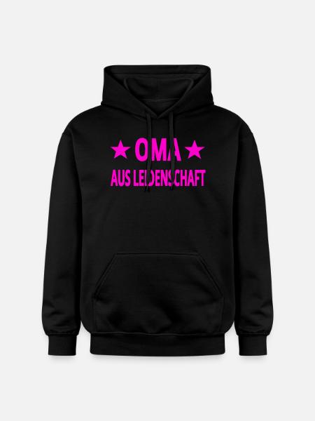 Oma - Gildan Unisex Softstyle® Midweight Hoodie - Schwarz