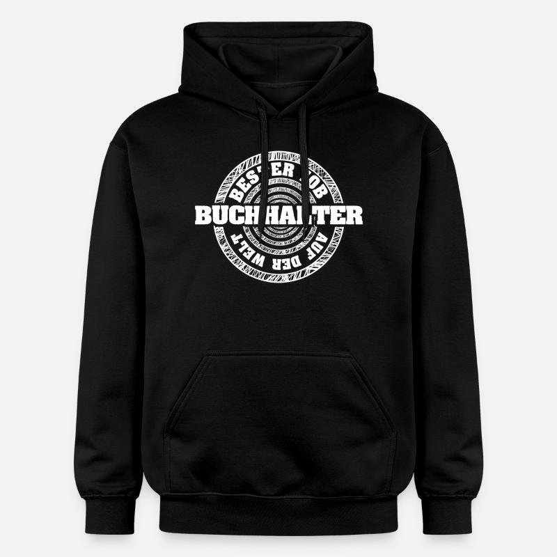 Emploi Comptable - Sweat à capuche Softstyle® Gildan Unisexe - noir