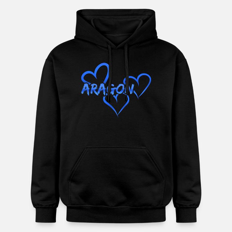 Aragon comme Aragon - Sweat à capuche Softstyle® Gildan Unisexe - noir