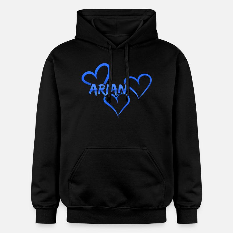 Bélier en tant que Bélier - Sweat à capuche Softstyle® Gildan Unisexe - noir