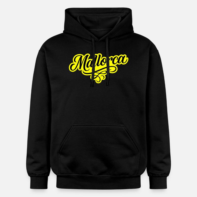 Ornement de Majorque - Sweat à capuche Softstyle® Gildan Unisexe - noir