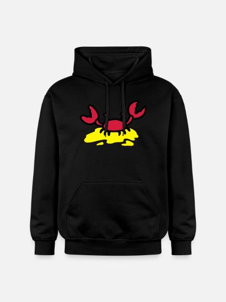 Krebs - Strand - Gildan Unisex Softstyle® Midweight Hoodie - Schwarz