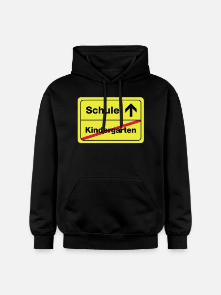 schule - Gildan Unisex Softstyle® Midweight Hoodie - black