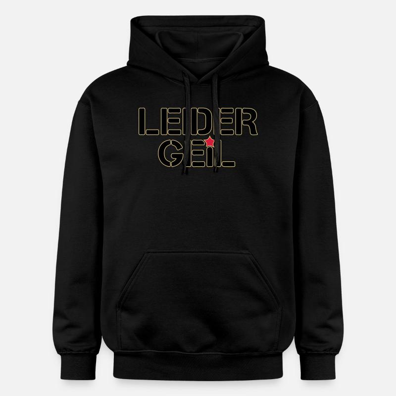 leidergeil - Sweat à capuche Softstyle® Gildan Unisexe - noir