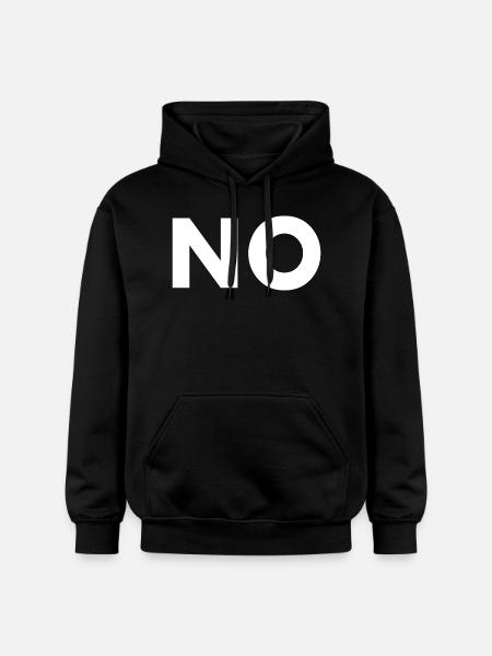 No - Sweat à capuche Softstyle® Gildan Unisexe - noir