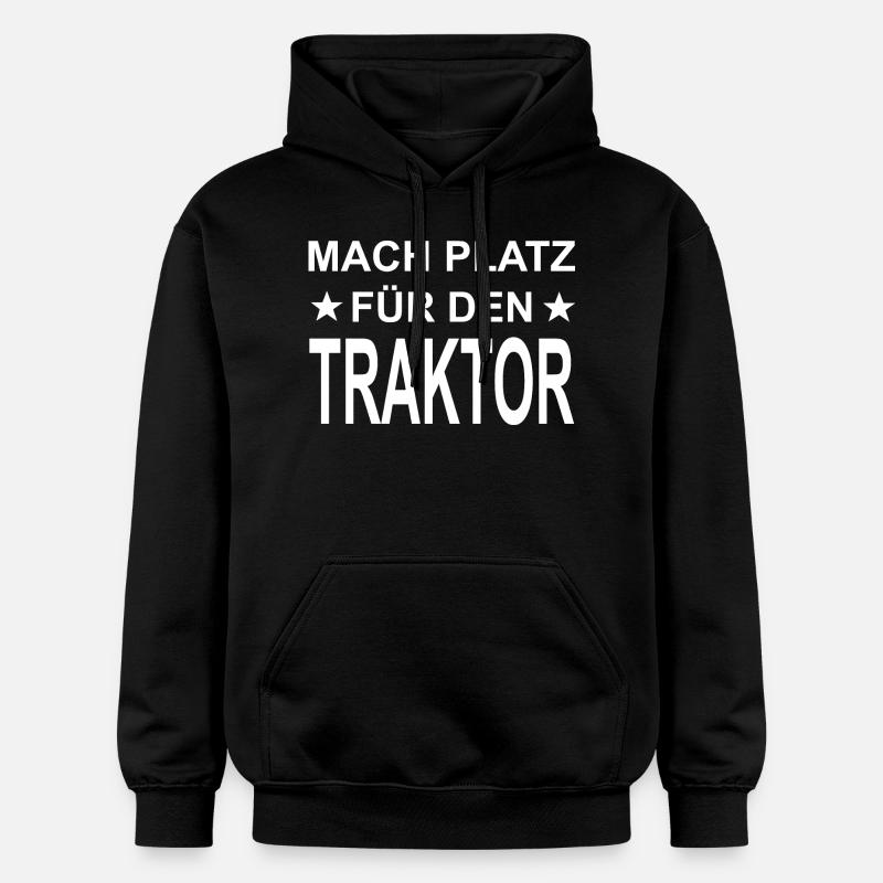 Traktor - Gildan Unisex Softstyle® Midweight Hoodie - Schwarz