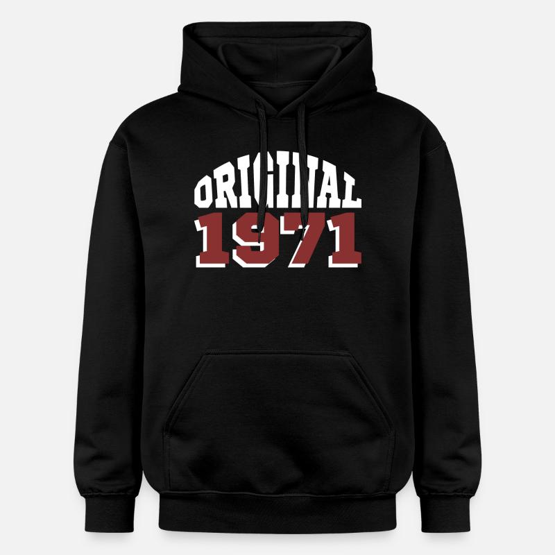 Original 1971 - Sweat à capuche Softstyle® Gildan Unisexe - noir