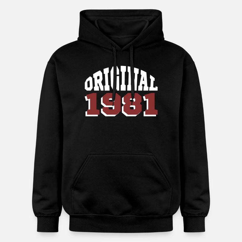 Original 1981 - Sweat à capuche Softstyle® Gildan Unisexe - noir