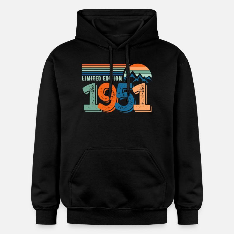 Limited edition 1951 - Sweat à capuche Softstyle® Gildan Unisexe - noir