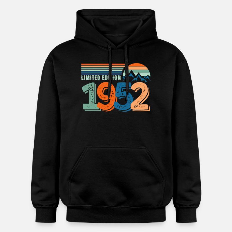 Limited edition 1952 - Sweat à capuche Softstyle® Gildan Unisexe - noir