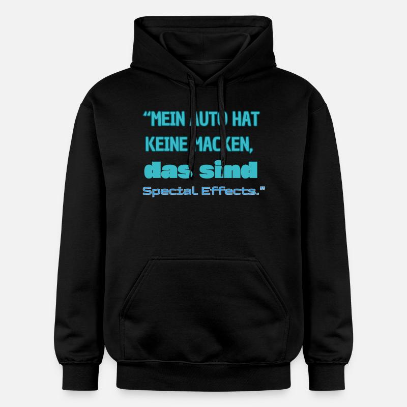 « Effets spéciaux » - Sweat à capuche Softstyle® Gildan Unisexe - noir