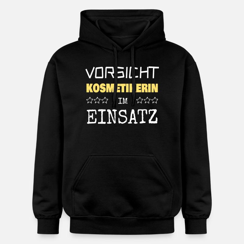 Vocation d’esthéticienne - Sweat à capuche Softstyle® Gildan Unisexe - noir