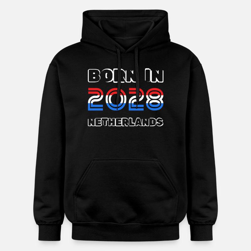 Pays-Bas 2028 - Sweat à capuche Softstyle® Gildan Unisexe - noir