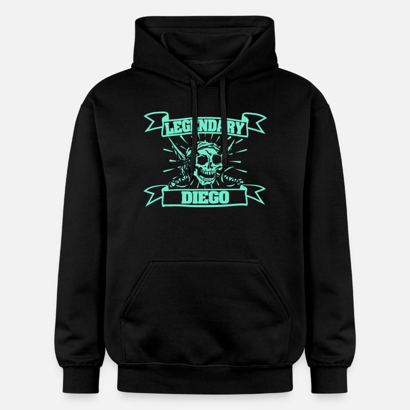 Diego - Sweat à capuche Softstyle® Gildan Unisexe - noir