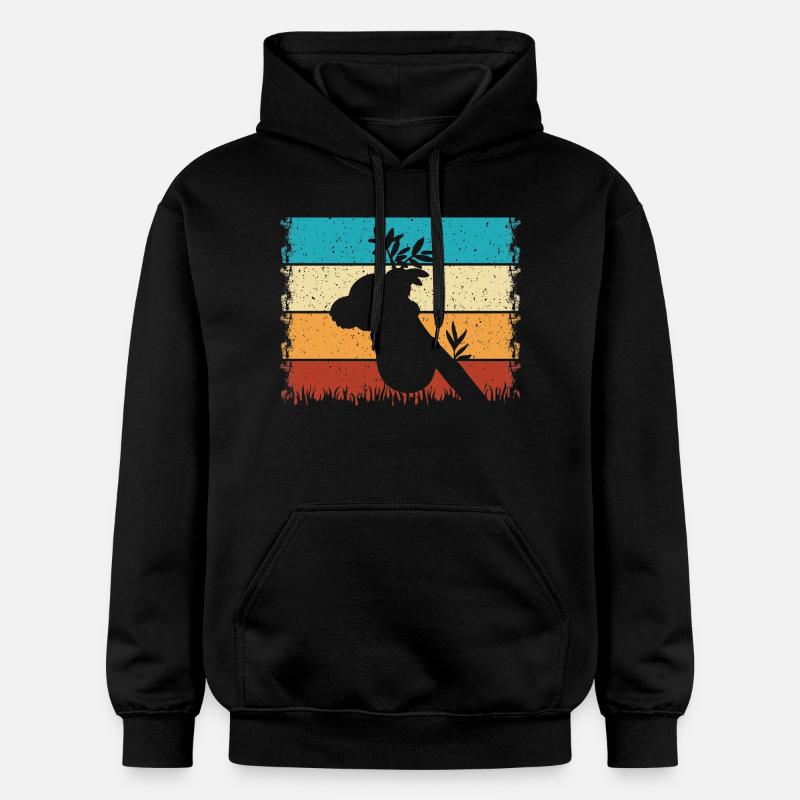 Koala - Sweat à capuche Softstyle® Gildan Unisexe - noir