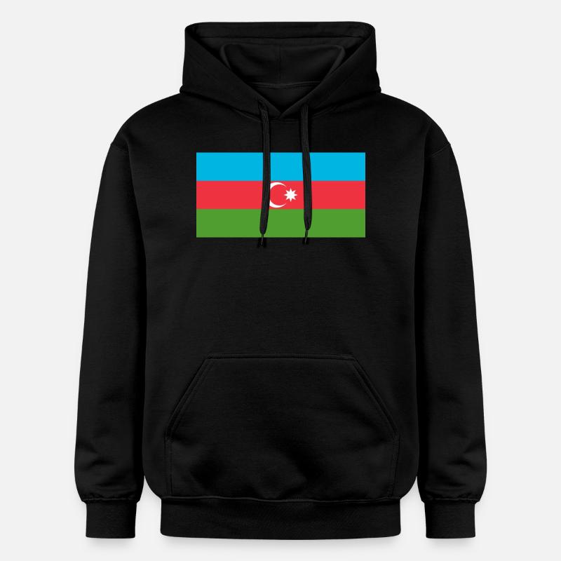 Azerbaïdjan - Sweat à capuche Softstyle® Gildan Unisexe - noir
