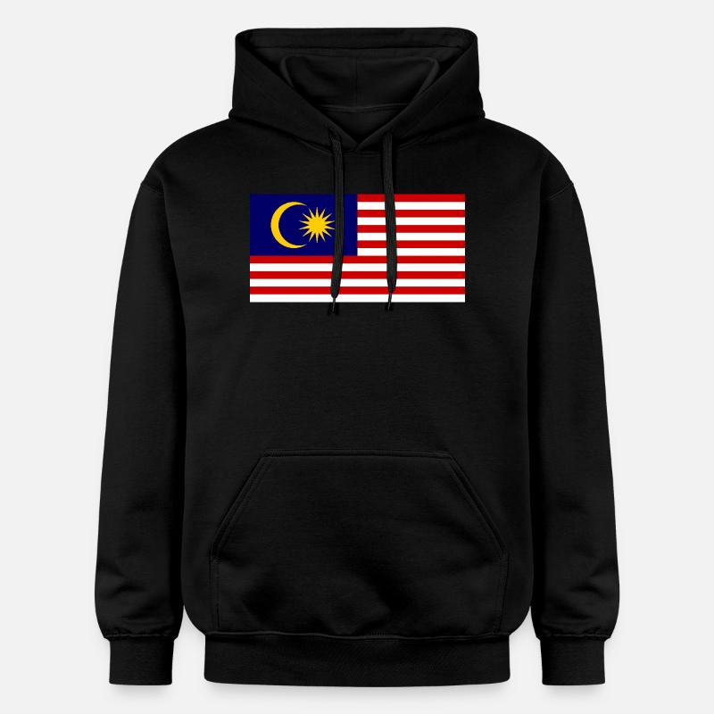 Malaisie - Sweat à capuche Softstyle® Gildan Unisexe - noir