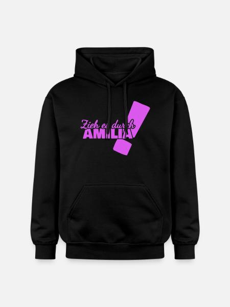 Gift for Amilia - Gildan Unisex Softstyle® Midweight Hoodie - black