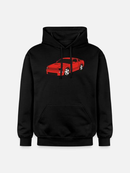 car - Gildan Unisex Softstyle® Midweight Hoodie - Schwarz
