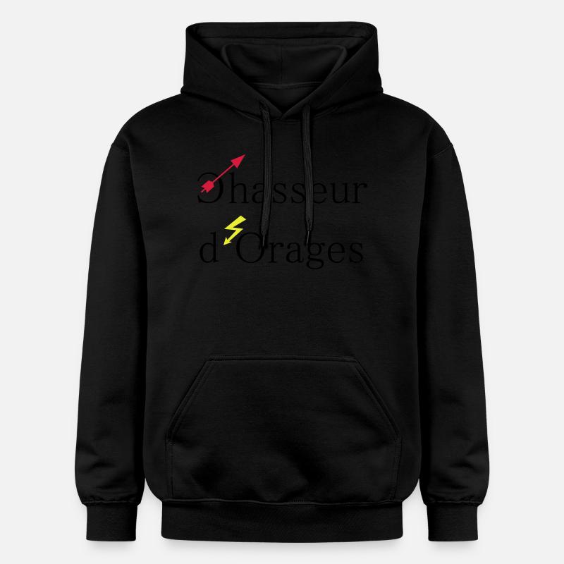 chasseur d'orages - Sweat à capuche Softstyle® Gildan Unisexe - noir