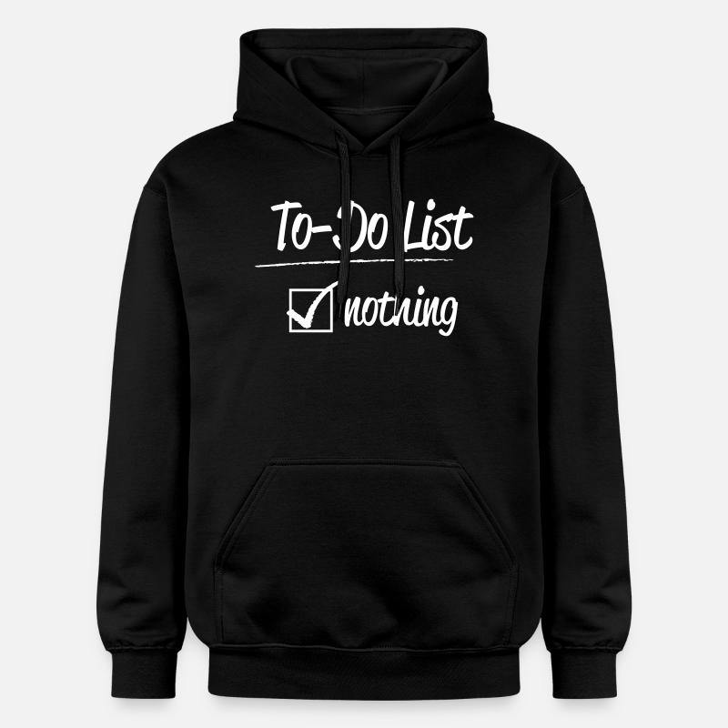 To-Do List - Sweat à capuche Softstyle® Gildan Unisexe - noir