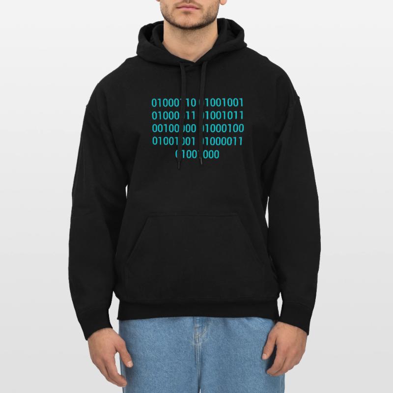 BINARY CODE / BINÄRCODE F**K DICH GESCHENKIDEE Gildan Unisex Softstyle® Midweight Hoodie