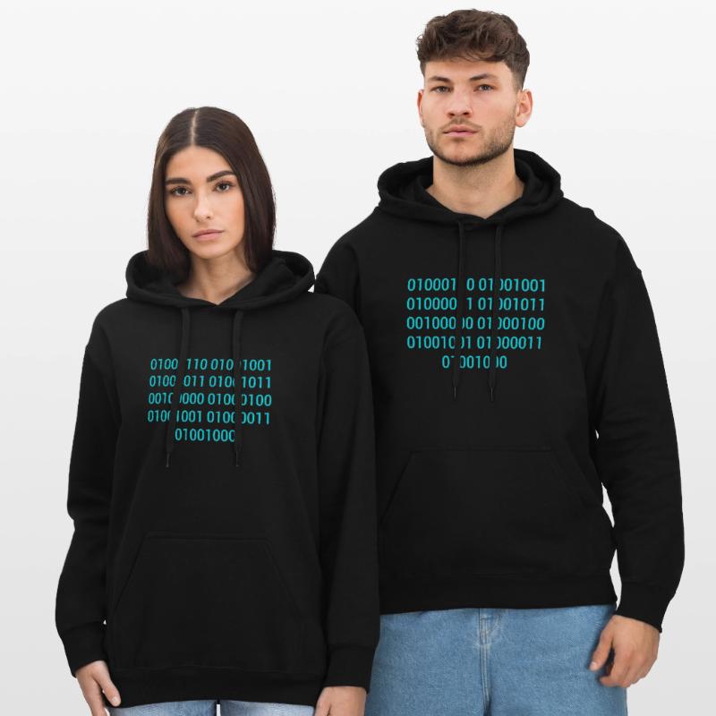 BINARY CODE / BINÄRCODE F**K DICH GESCHENKIDEE Gildan Unisex Softstyle® Midweight Hoodie