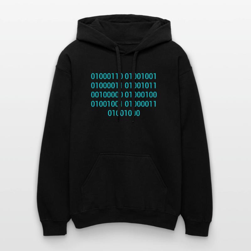 BINARY CODE / BINÄRCODE F**K DICH GESCHENKIDEE Gildan Unisex Softstyle® Midweight Hoodie