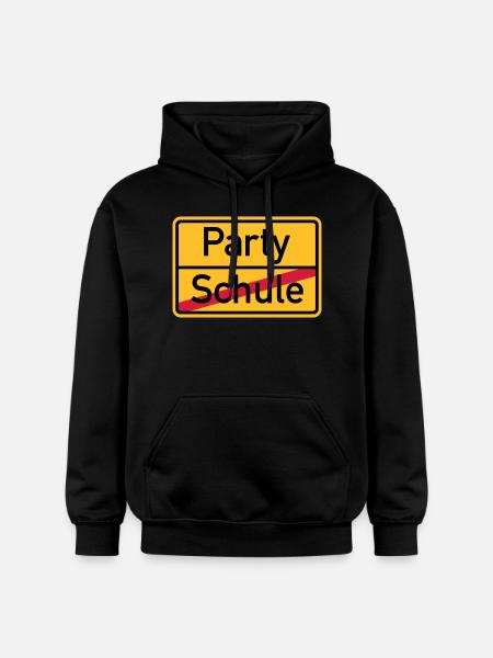 Party - Gildan Unisex Softstyle® Midweight Hoodie - Schwarz