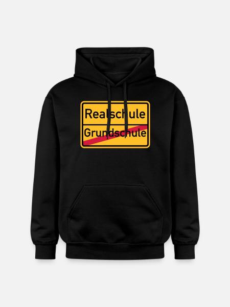 Realschule - Gildan Unisex Softstyle® Midweight Hoodie - Schwarz