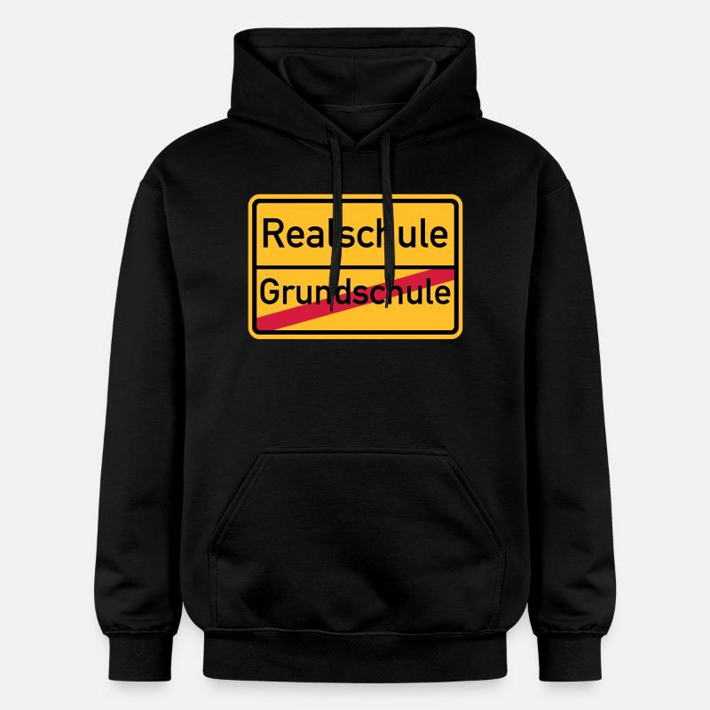Realschule - Gildan Unisex Softstyle® Midweight Hoodie - Schwarz