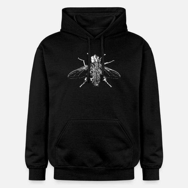 mouche - Sweat à capuche Softstyle® Gildan Unisexe - noir