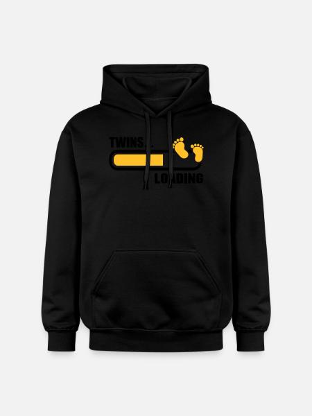 Twins - Gildan Unisex Softstyle® Midweight Hoodie - black