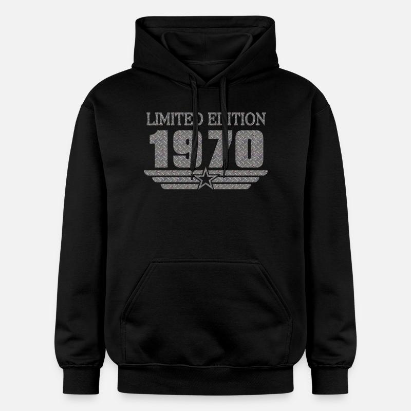 Metal 1970 LE Birthday - Sweat à capuche Softstyle® Gildan Unisexe - noir