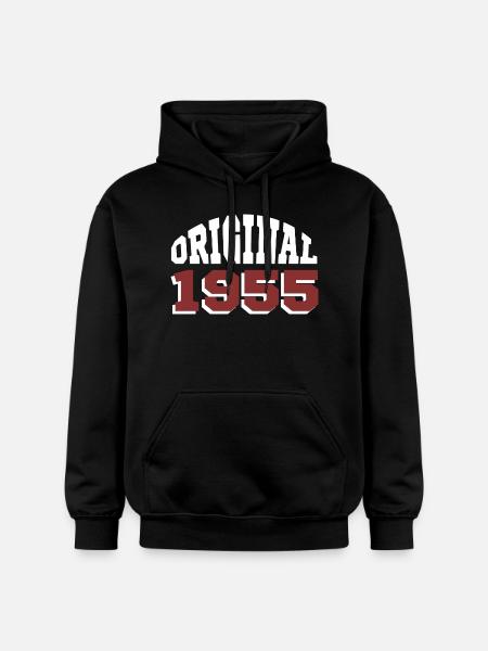 Original 1955 - Gildan Unisex Softstyle® Midweight Hoodie - black